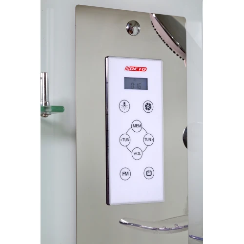 Душевая кабина Deto Z 120 KERAVA с электрикой 120х90 NEW PREMIUM