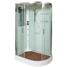 Душевая кабина Deto A 102 L с гидромассажем 120х80
