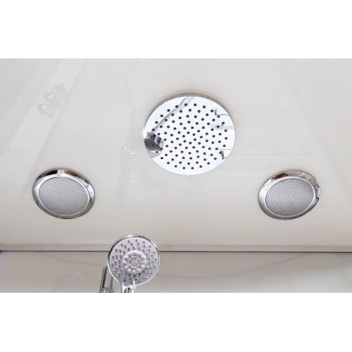 Душевая кабина Deto A 102 L LED с кнопкой и гидромассажем 120х80