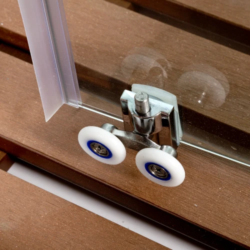 Душевая кабина Deto A 102 L LED с кнопкой и гидромассажем 120х80