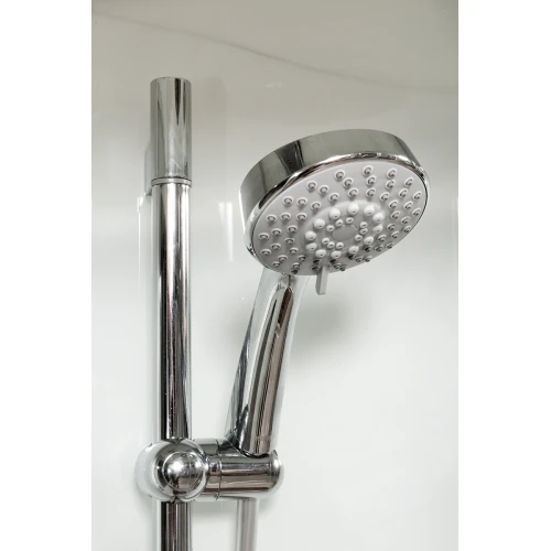 Душевая кабина Deto A 102 L LED с кнопкой и гидромассажем 120х80