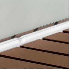 Душевая кабина Deto A 102 L LED с кнопкой и гидромассажем 120х80