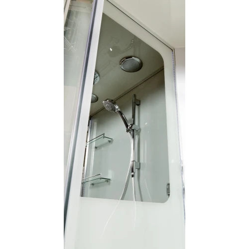 Душевая кабина Deto A 102 L LED и гидромассажем 120х80