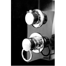 Душевая кабина Deto B09S BLACK 90x90