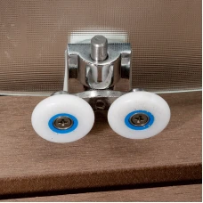 Душевая кабина Deto B09 BLACK без крыши 90x90