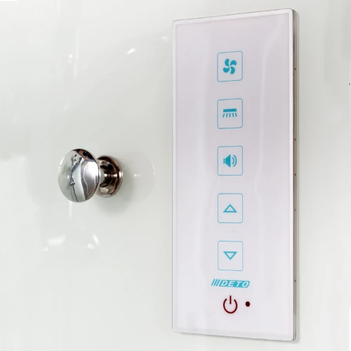 Душевая кабина Deto D 102-S L с Led подсветкой 120х80