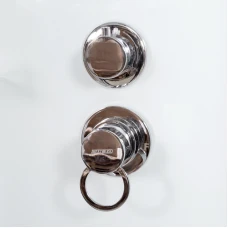 Душевая кабина Deto D 80-S 80х80 с крышей и LED подсветкой