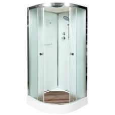 Душевая кабина Deto D 08-S с крышей и электрикой