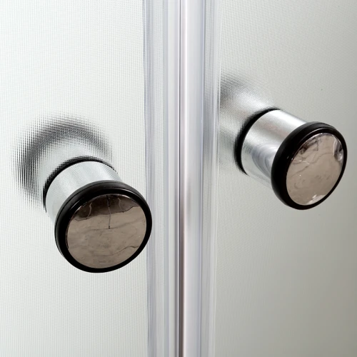 Душевая кабина Deto D 08-S 80х80 с крышей и LED подсветкой