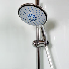 Душевая кабина Deto D 08-S 80х80 с крышей и LED подсветкой