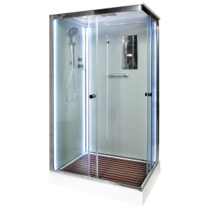 Душевая кабина Deto K402S 120х90 с led подсветкой
