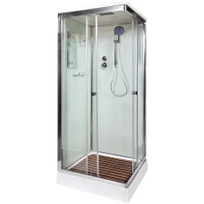 Душевая кабина Deto K408S 80х80 с электрикой