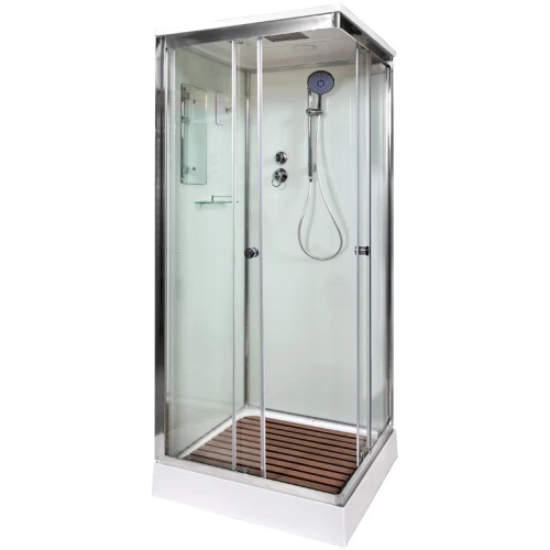 Душевая кабина Deto K408S 80х80 с электрикой