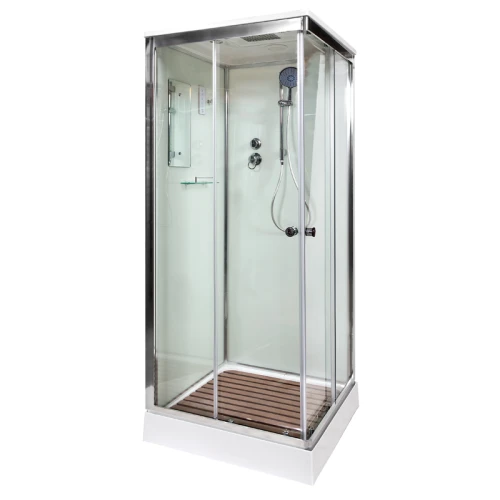 Душевая кабина Deto K408S 80х80 с электрикой