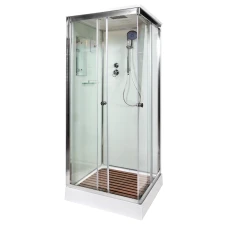 Душевая кабина Deto K408S 80х80 с электрикой