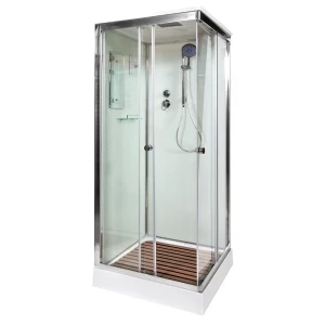 Душевая кабина Deto K408S 80х80 с электрикой