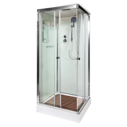 Душевая кабина Deto K408S 80х80 с электрикой