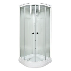 Душевая кабина Deto DM 2090 с гидромассажем и электрикой 90х90