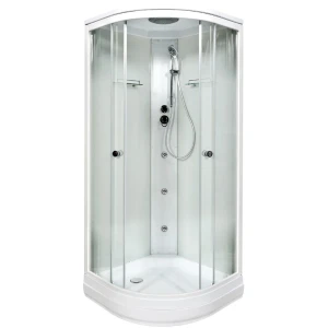 Душевая кабина Deto DM 2090 с гидромассажем 90х90