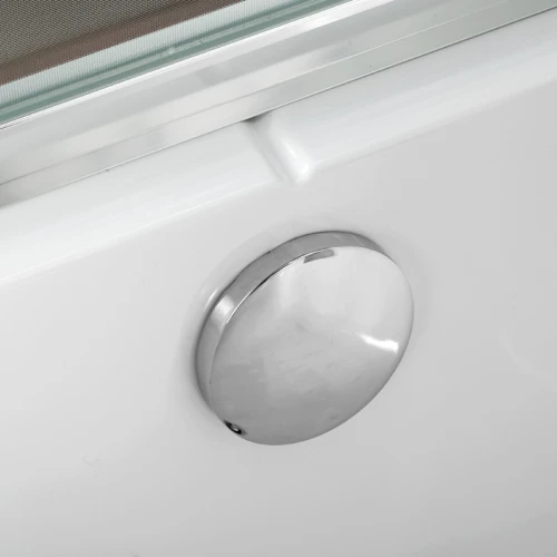 Душевой бокс Deto EM 4515 150x85 LED с подсветкой и гидромассажем