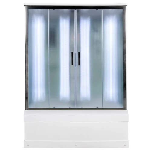 Душевой бокс Deto EM 4515 150x85 LED с подсветкой и гидромассажем