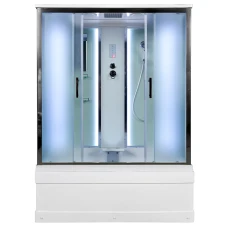 Душевой бокс Deto EM 4515 150x85 LED с подсветкой