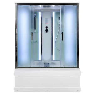 Душевой бокс Deto EM 4516 160x85 LED подсветка