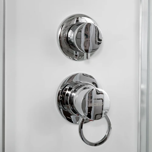 Душевая кабина Deto EM 2712 L N 120х80 LED с гидромассажем