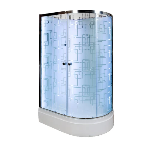 Душевая кабина Deto EM 2712 L N 120х80 LED