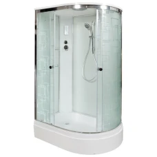 Душевая кабина Deto EM 2712 L 120х80 с электрикой
