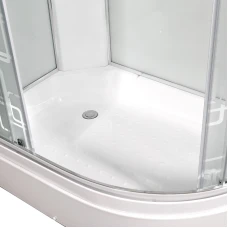 Душевая кабина Deto EM 2712 L 120х80 с гидромассажем и электрикой