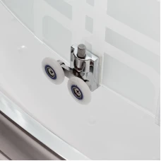 Душевая кабина Deto EM 2712 L 120х80 с гидромассажем и электрикой