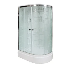 Душевая кабина Deto EM 2712 L 120х80 с гидромассажем