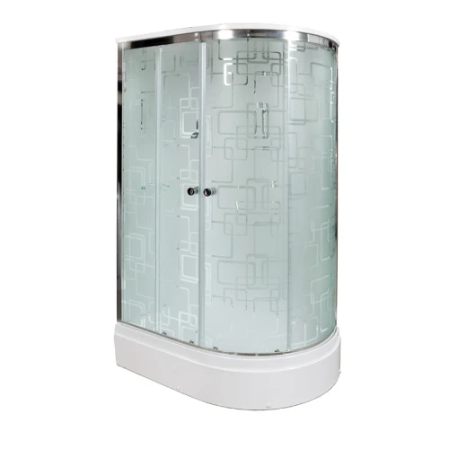 Душевая кабина Deto EM 2712 L 120х80 с гидромассажем