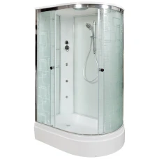 Душевая кабина Deto EM 2712 L 120х80 с гидромассажем