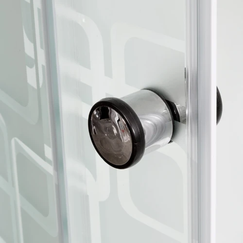 Душевая кабина Deto EM 2712 L 120х80 с LED-подсветкой и гидромассажем