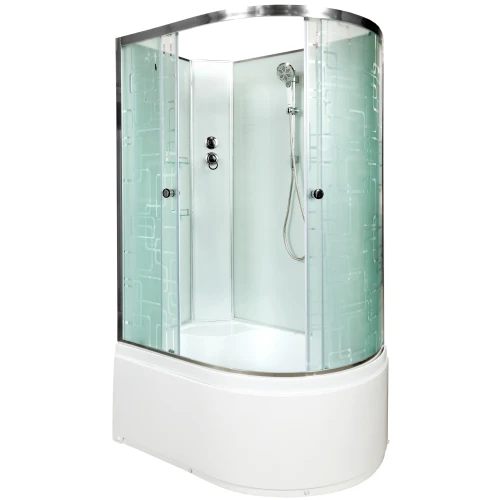 Душевая кабина Deto EM 4511 N L Б/К 110x80