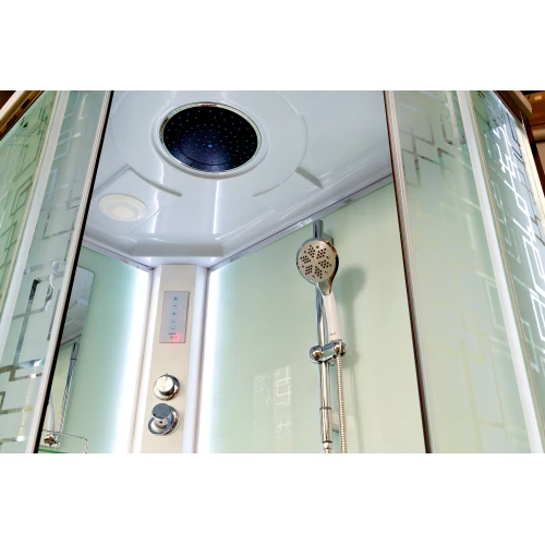 Душевая кабина Deto EM 4511 L LED 110х80 с г/м