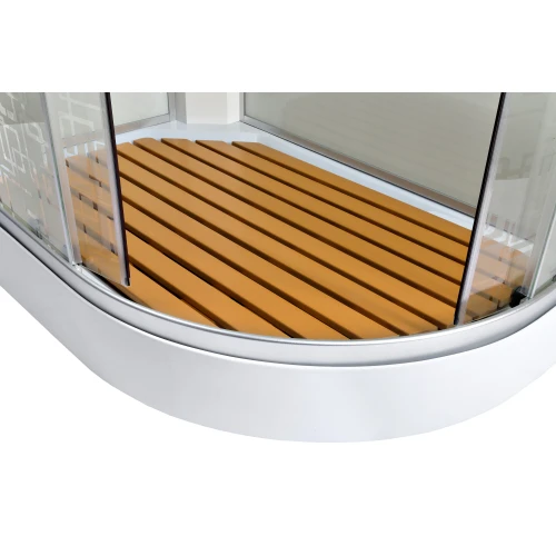 Душевая кабина Deto EM 1511 N L Б/К с гидромассажем 110х80