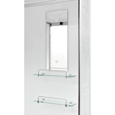 Душевая кабина Deto EM 1512 N L LED Б/К с led подсветкой 120х80