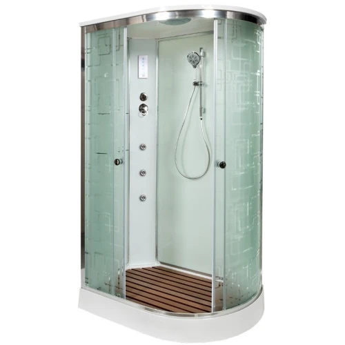 Душевая кабина Deto EM 1511 L 110x80 с электрикой и гидромассажем