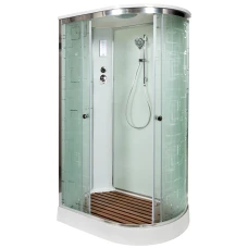 Душевая кабина Deto EM 1511 L с электрикой 110х80