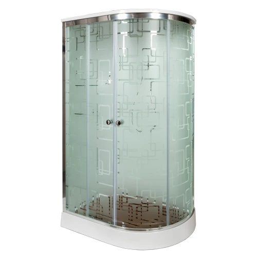 Душевая кабина Deto EM 1511 L с электрикой 110х80