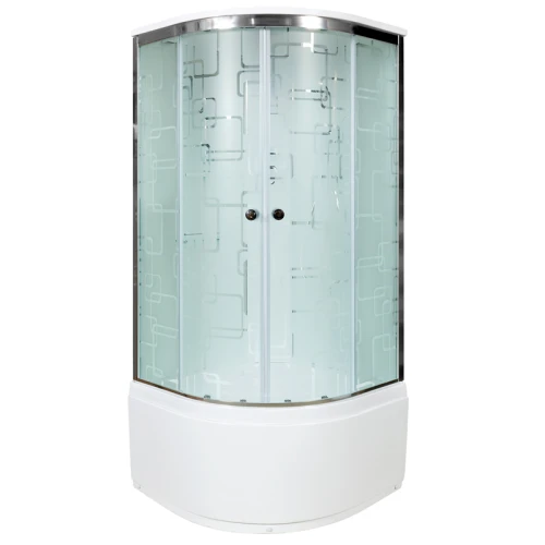 Душевая кабина Deto EM 4510 100х100 с электрикой