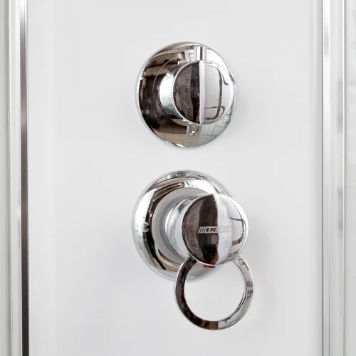 Душевая кабина Deto EM 4510 100х100 с электрикой