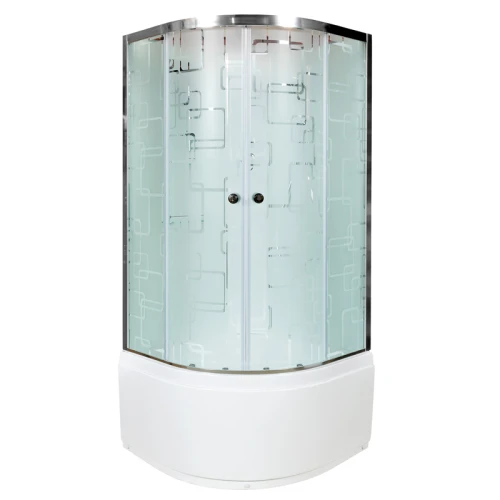 Душевая кабина Deto EM 4510 N Б/К с гидромассажем 100x100