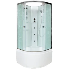 Душевая кабина Deto EM 4510 N Б/К с гидромассажем 100x100