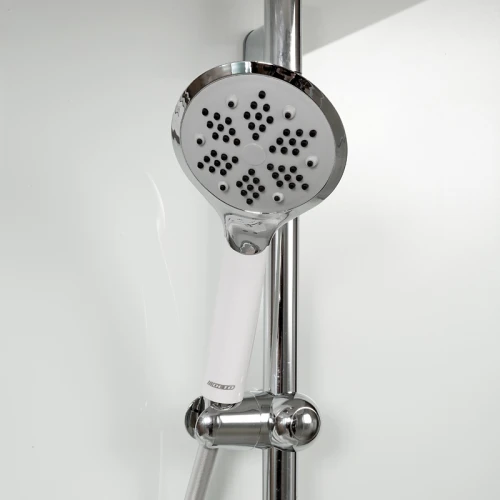 Душевая кабина Deto EM 4510 N LED Б/К с led подсветкой и гидромассажем 100x100