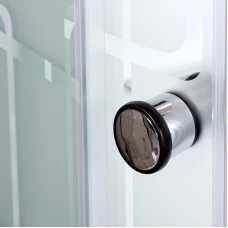 Душевая кабина Deto EM 4510 N LED Б/К с led подсветкой и гидромассажем 100x100