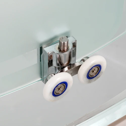 Душевая кабина Deto EM 4510 N LED Б/К с led подсветкой 100x100